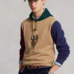 Sudadera de felpa con Polo Bear - ECRU