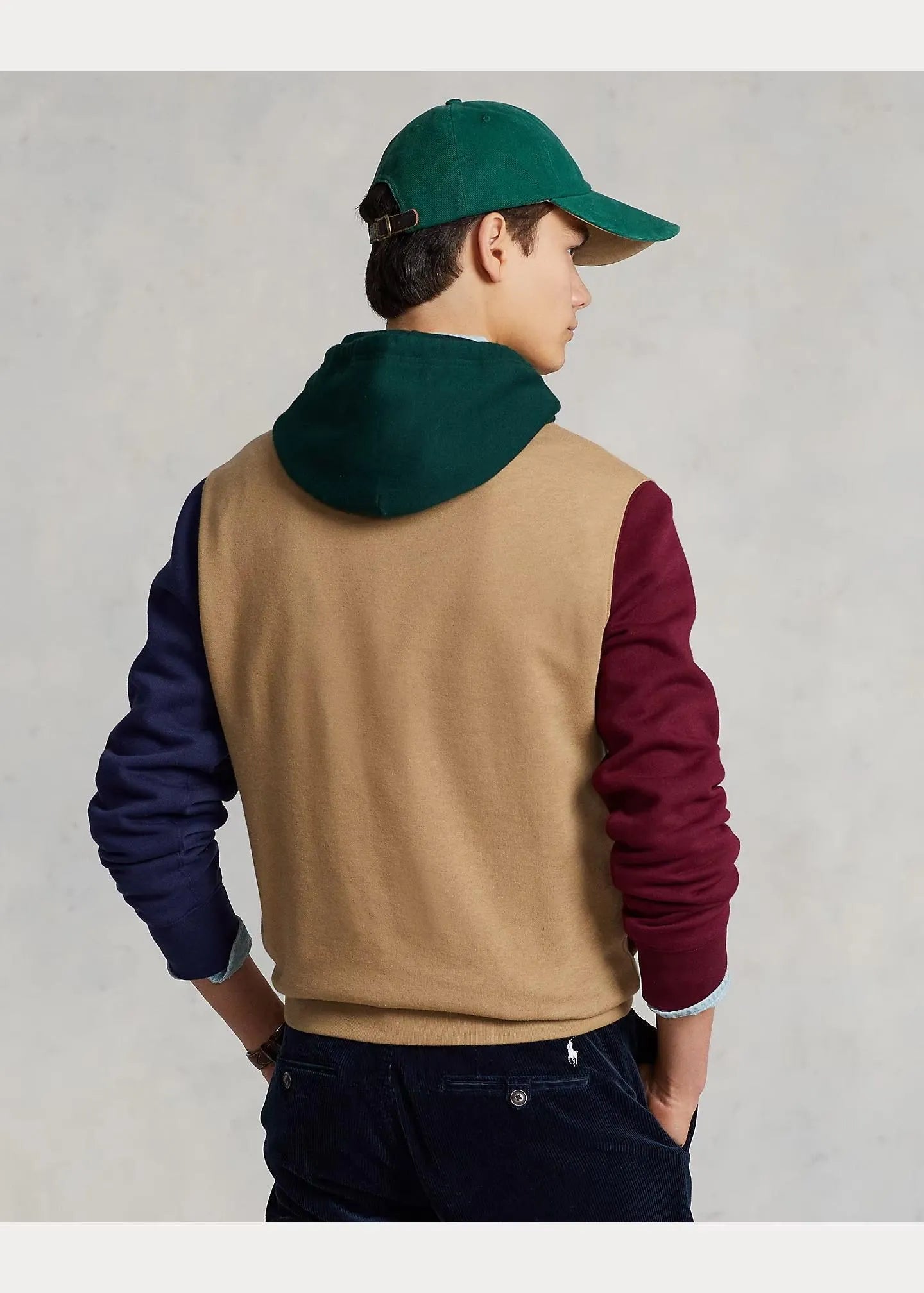 Sudadera de felpa con Polo Bear - ECRU