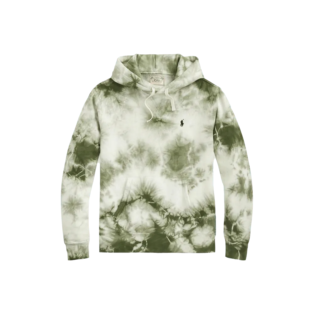 Sudadera de felpa teñida en prenda - ECRU