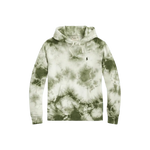 Sudadera de felpa teñida en prenda - ECRU