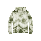 Sudadera de felpa teñida en prenda - ECRU