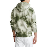 Sudadera de felpa teñida en prenda - ECRU