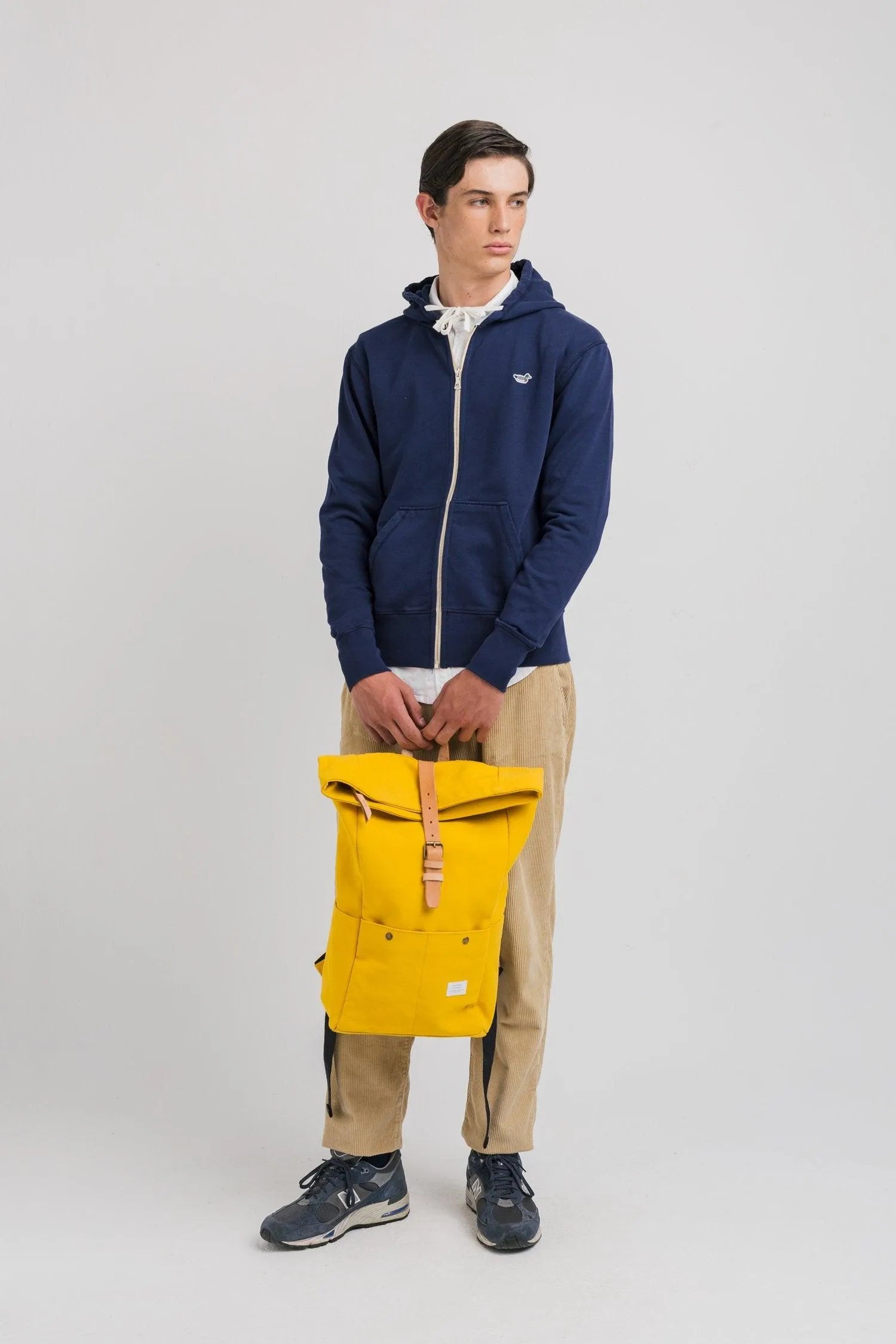 Sudadera Duck Patch Zip Hoodie Ns - ECRU