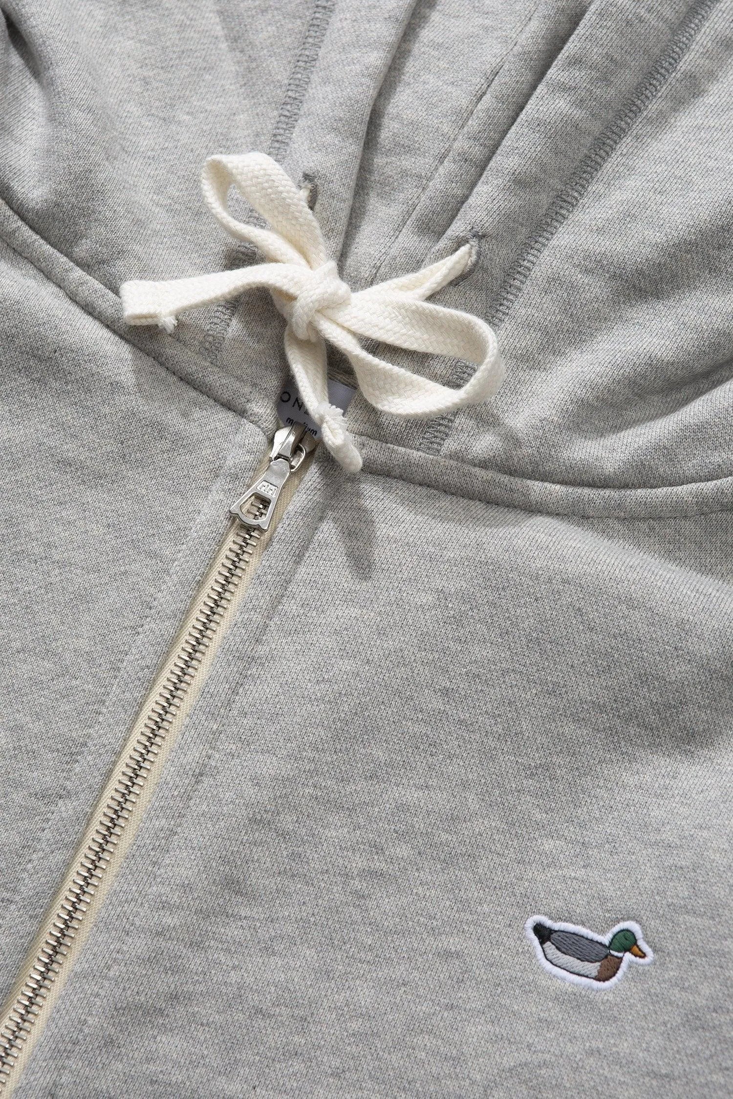 Sudadera Duck Patch Zip Hoodie NS - ECRU