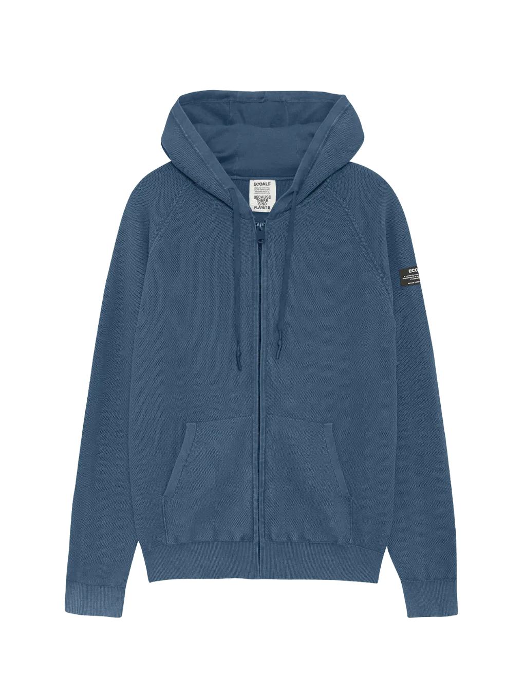 Sudadera Ecoalf de Hombre Ficus Washed Blue - ECRU
