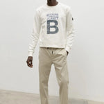 Sudadera Ecoalf de Hombre Great B Blanca - ECRU