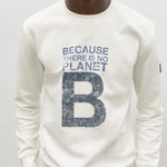 Sudadera Ecoalf de Hombre Great B Blanca - ECRU