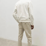 Sudadera Ecoalf de Hombre Great B Blanca - ECRU