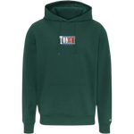 Sudadera Essential Graphic Dark Turk Green - ECRU