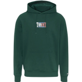 Sudadera Essential Graphic Dark Turk Green - ECRU