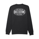 Sudadera Generator Crew Black - ECRU