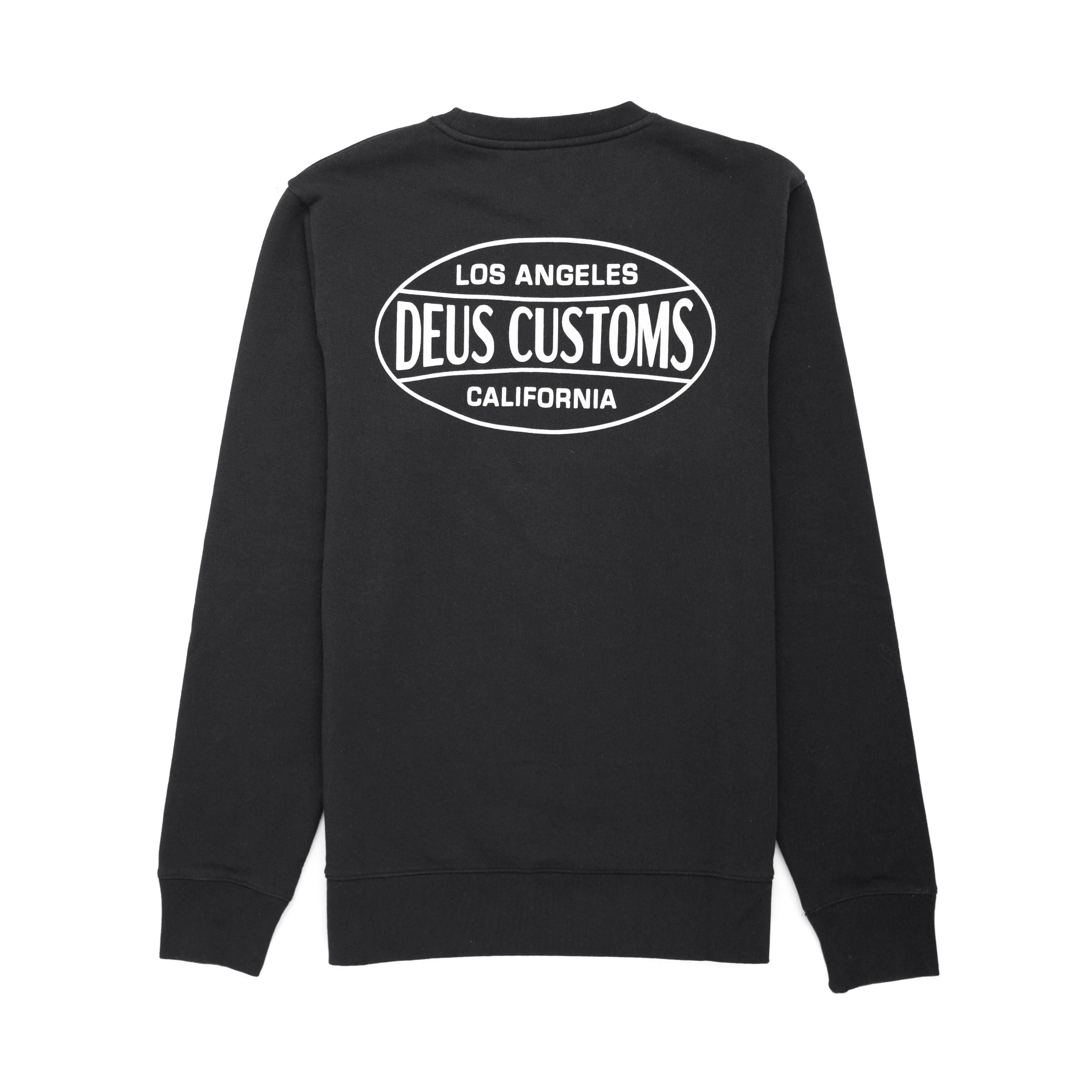 Sudadera Generator Crew Black - ECRU