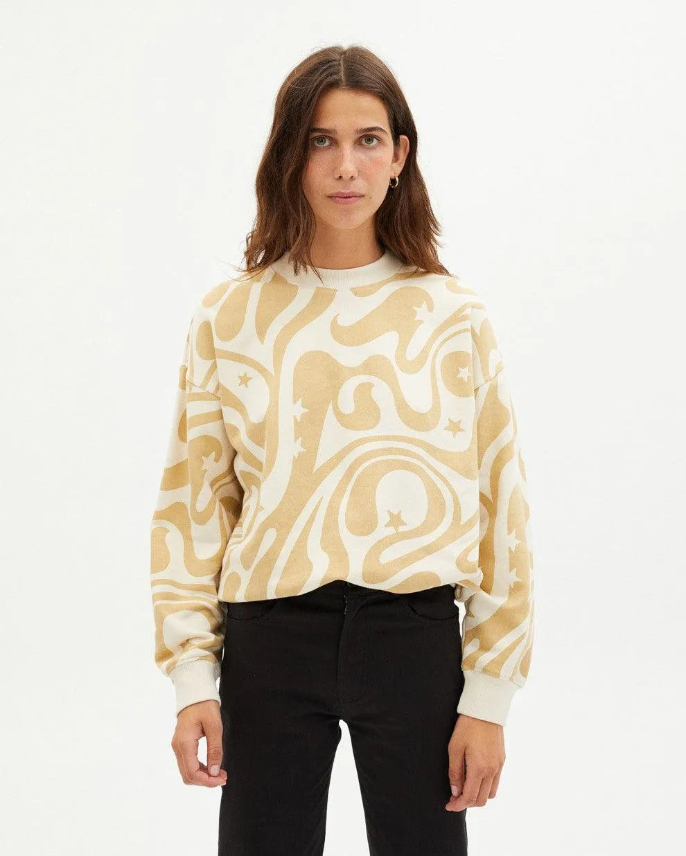 Sudadera Golden Dreams - ECRU