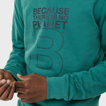 Sudadera Great B Aqua Green - ECRU