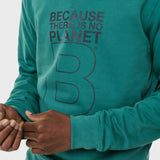 Sudadera Great B Aqua Green - ECRU