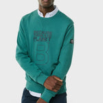 Sudadera Great B Aqua Green - ECRU