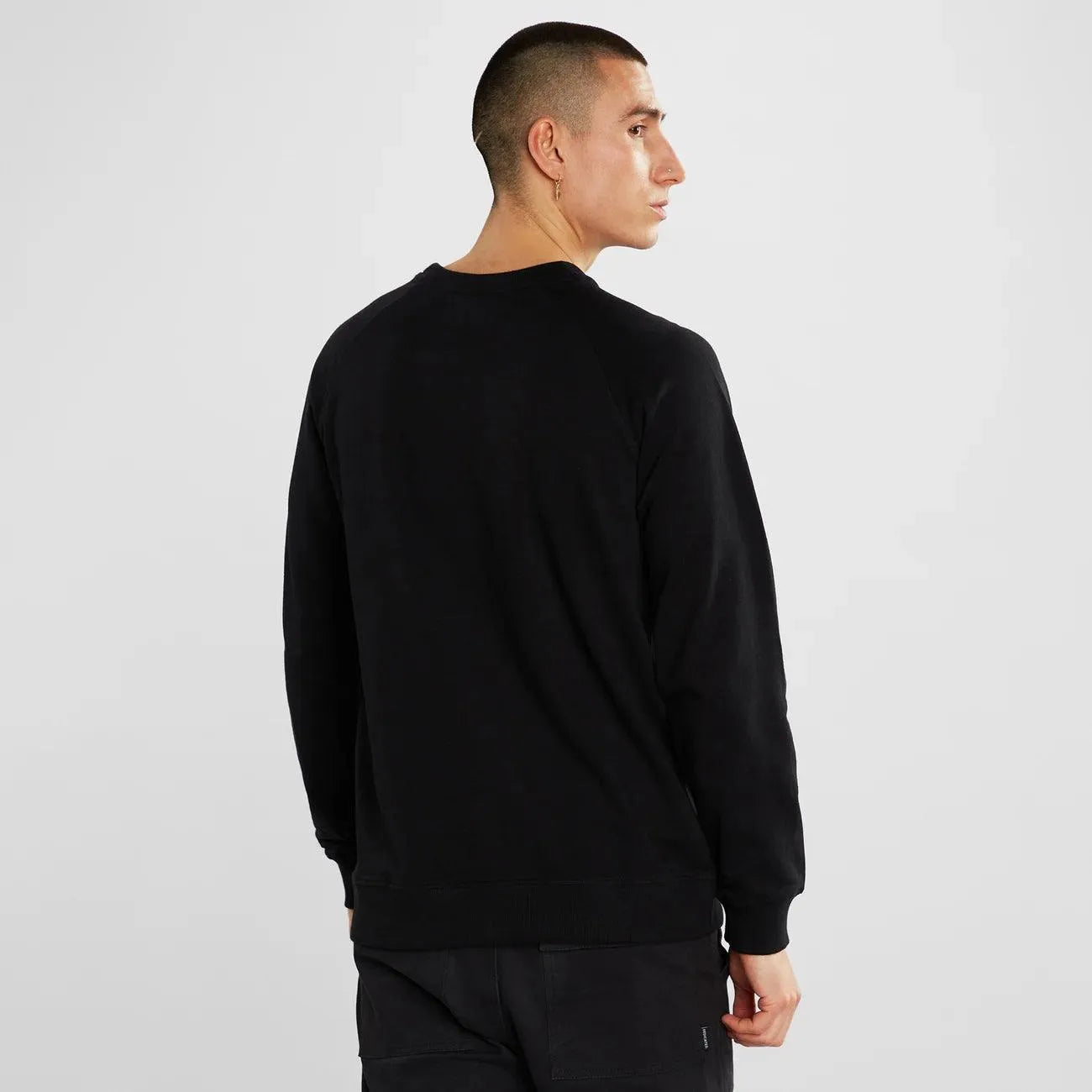 Sudadera Malmoe Camping Fire Black - ECRU