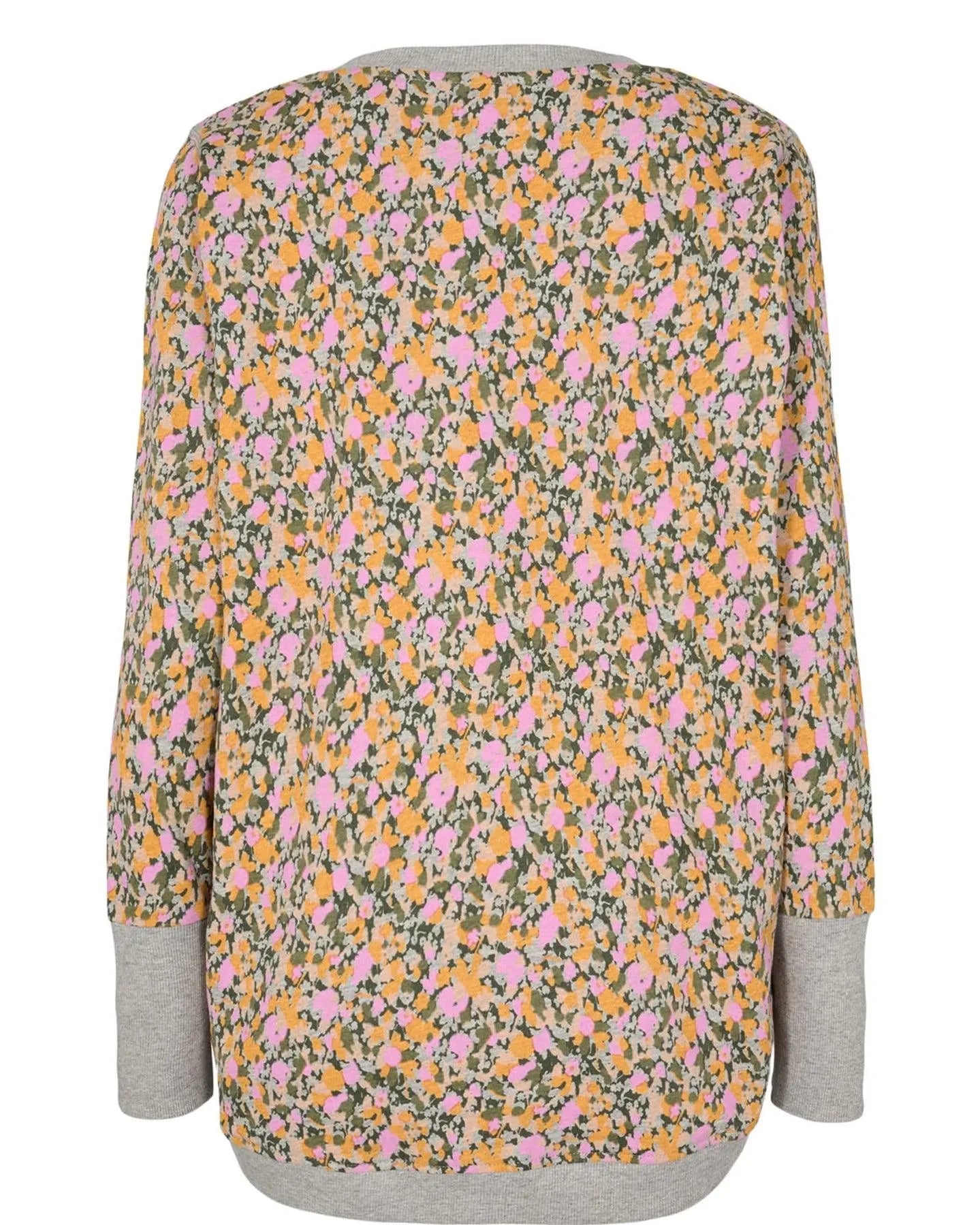 Sudadera Nikola Medium Grey Mel - ECRU