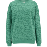 Sudadera Noah Green Dinosaur Lines - ECRU