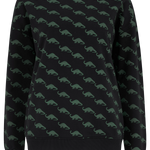 Sudadera Noah Negra Mini Dinosaurio - ECRU