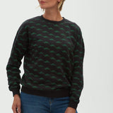 Sudadera Noah Negra Mini Dinosaurio - ECRU