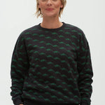 Sudadera Noah Negra Mini Dinosaurio - ECRU