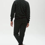 Sudadera Noah Negra Mini Dinosaurio - ECRU