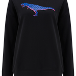 Sudadera Noah Negro Polka Dinosaurio - ECRU