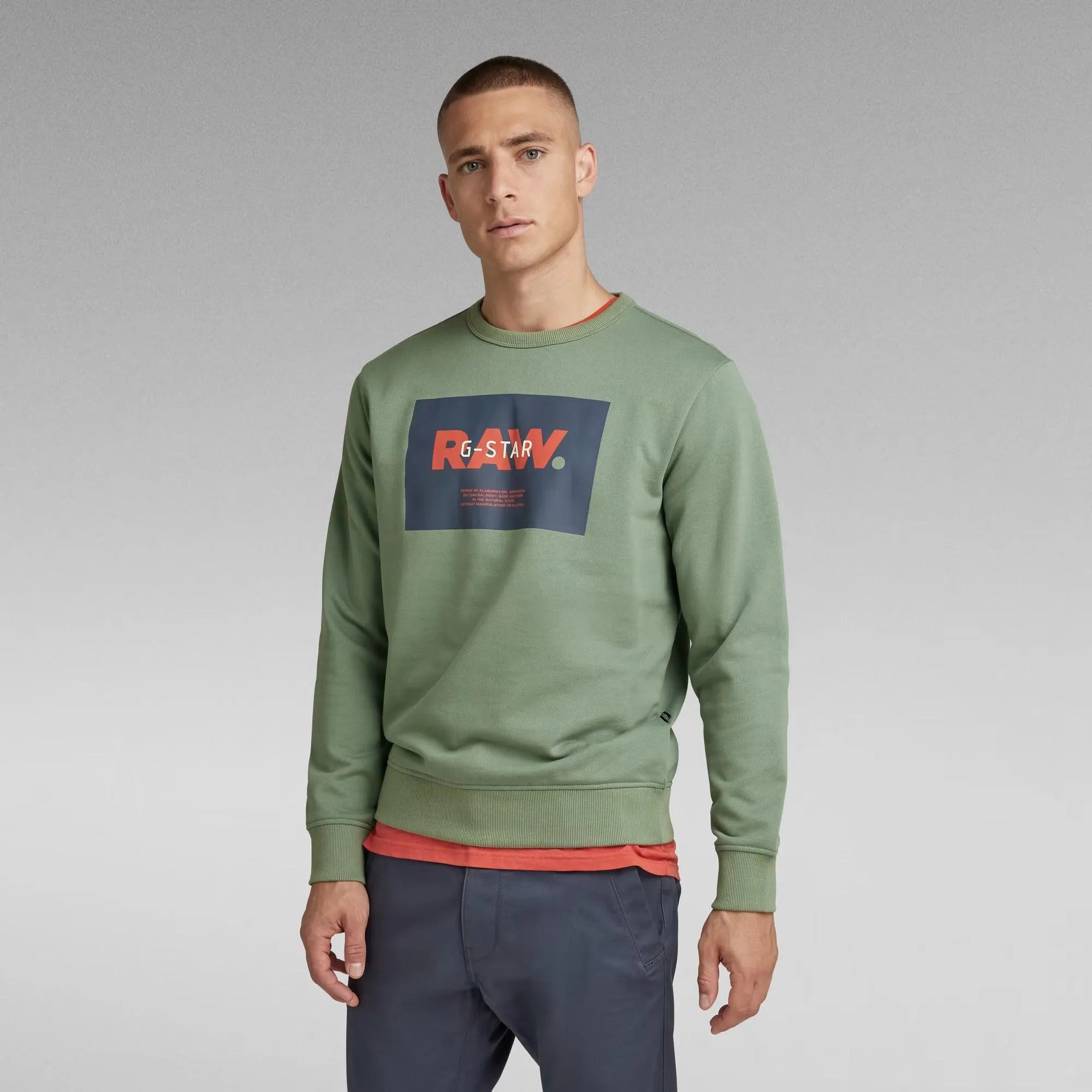 Sudadera Original Logo - ECRU