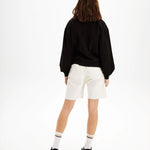 Sudadera oversize teléfono - ECRU