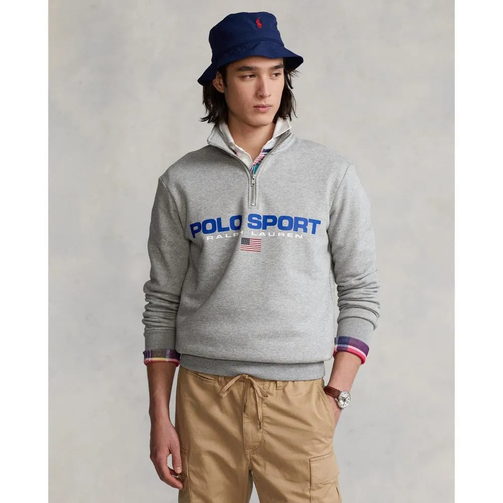 Sudadera Polo Sport de felpa - ECRU