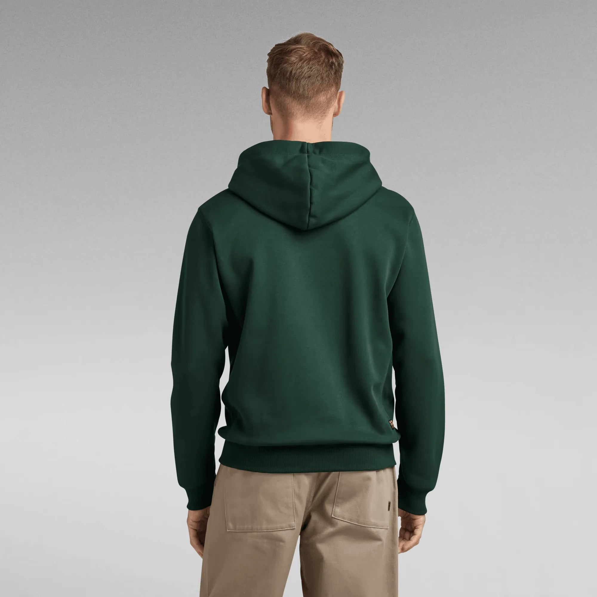 Sudadera Premium Core Hooded Zip - ECRU