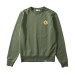 Sudadera Rise Plain Olive - ECRU