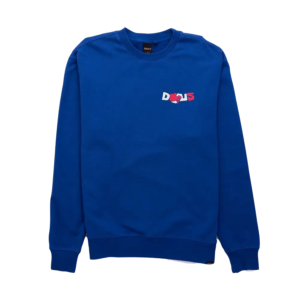 Sudadera Sazzi Quattro True Blue - ECRU