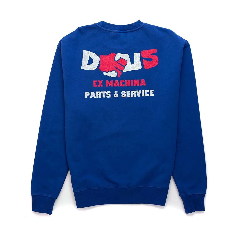 Sudadera Sazzi Quattro True Blue - ECRU