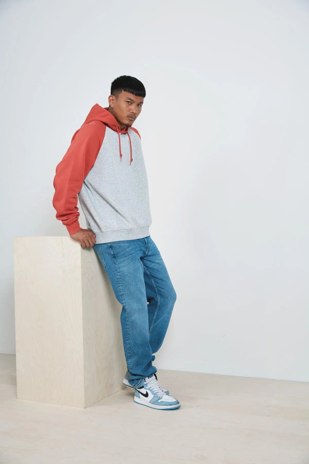 Sudadera !Solid de Hombre Eldrid Baked Apple - ECRU