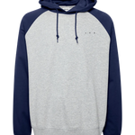 Sudadera !Solid de Hombre Eldrid Medieval Blue - ECRU