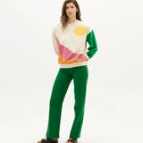 Sudadera Thinking Mu de Mujer Sunset - ECRU