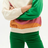 Sudadera Thinking Mu de Mujer Sunset - ECRU