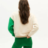 Sudadera Thinking Mu de Mujer Sunset - ECRU