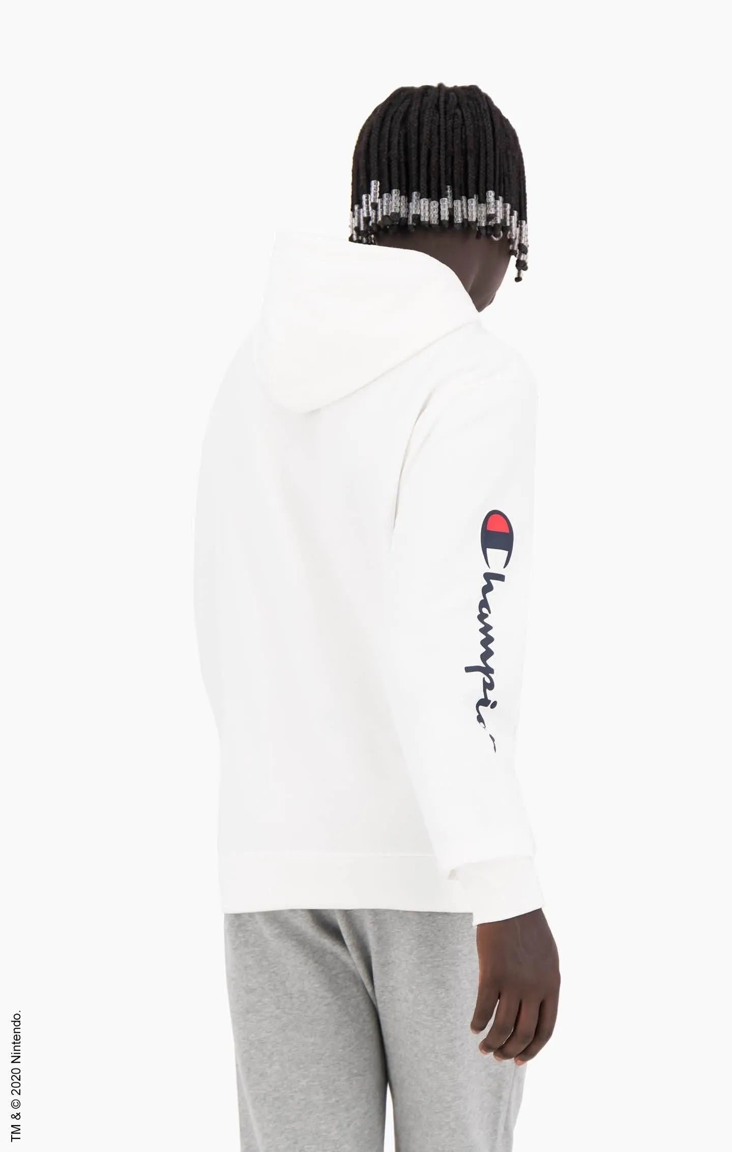 SUDADERA UNISEX ANIVERSARIO DE CHAMPION X SUPER MARIO BROS. ™ - ECRU