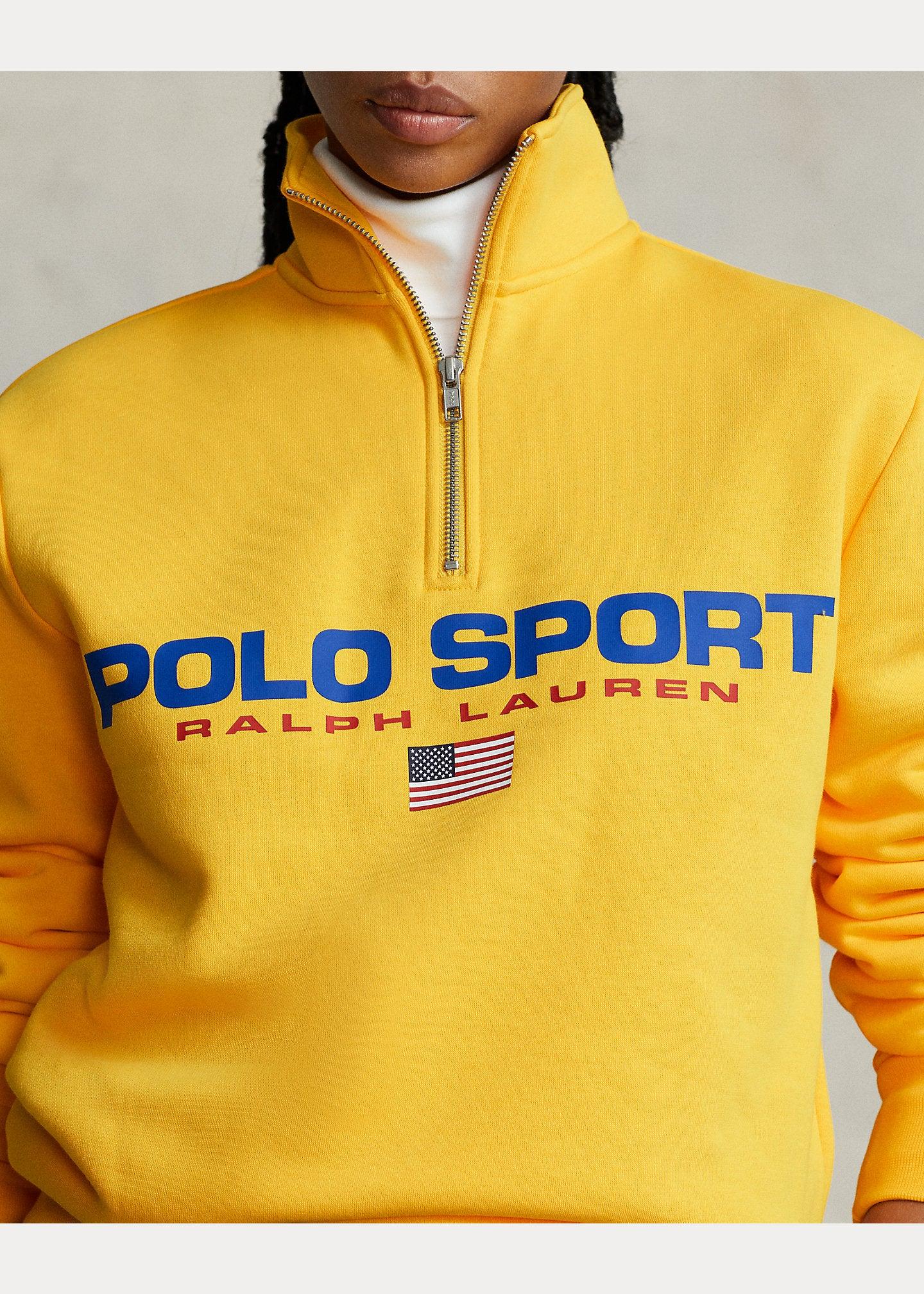 Sudadera Unisex Ralph Lauren Polo Sport de felpa - ECRU