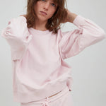 Sudadera Vea Light Lilac - ECRU