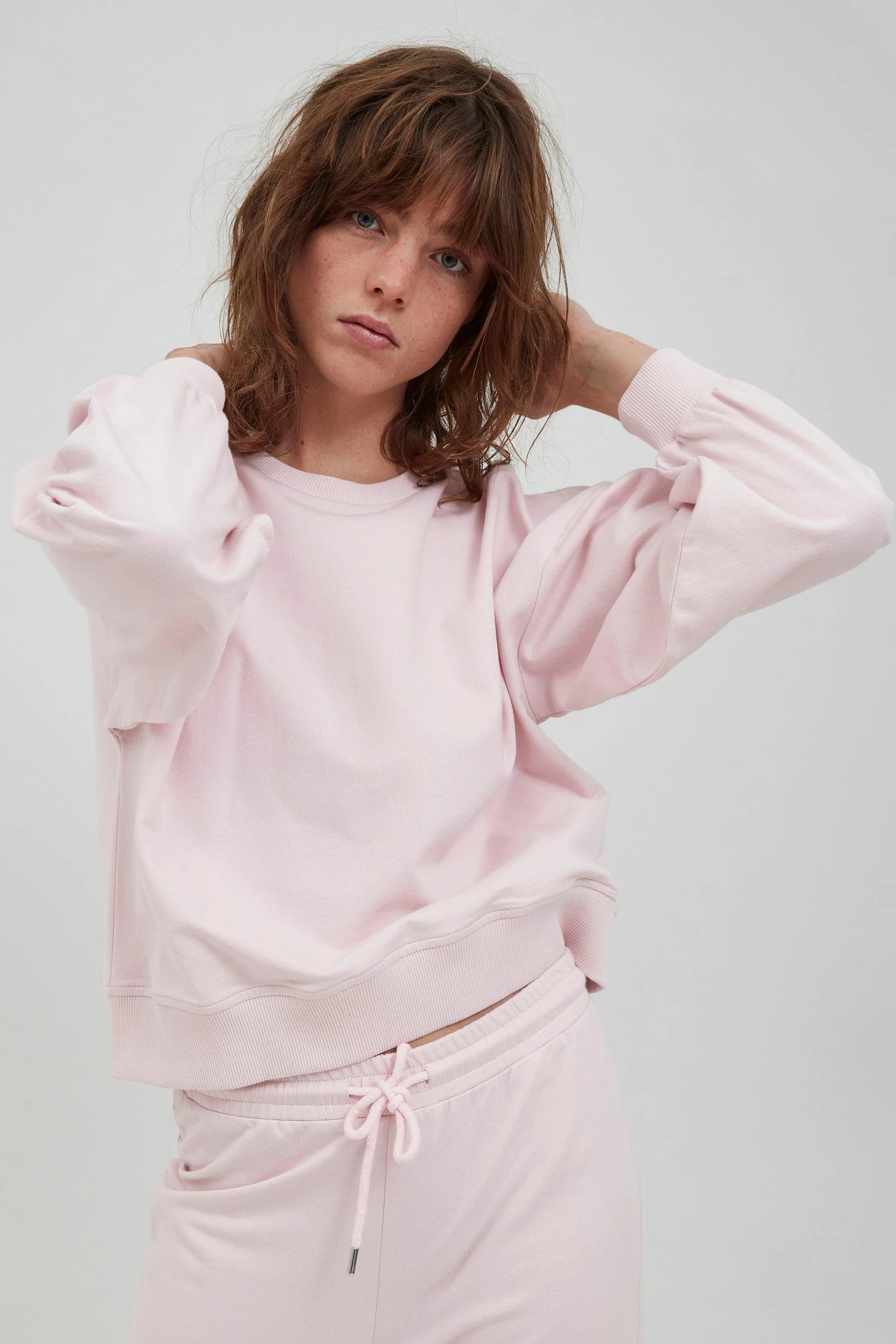 Sudadera Vea Light Lilac - ECRU