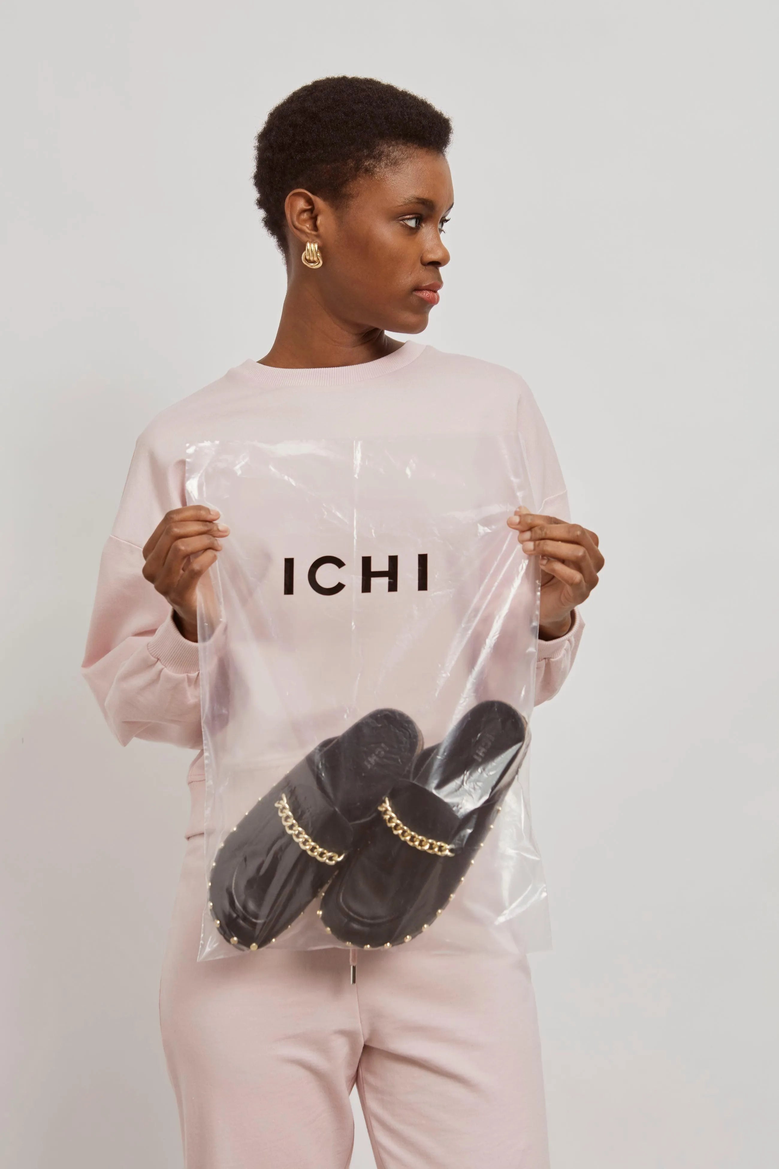 Sudadera Vea Light Lilac - ECRU