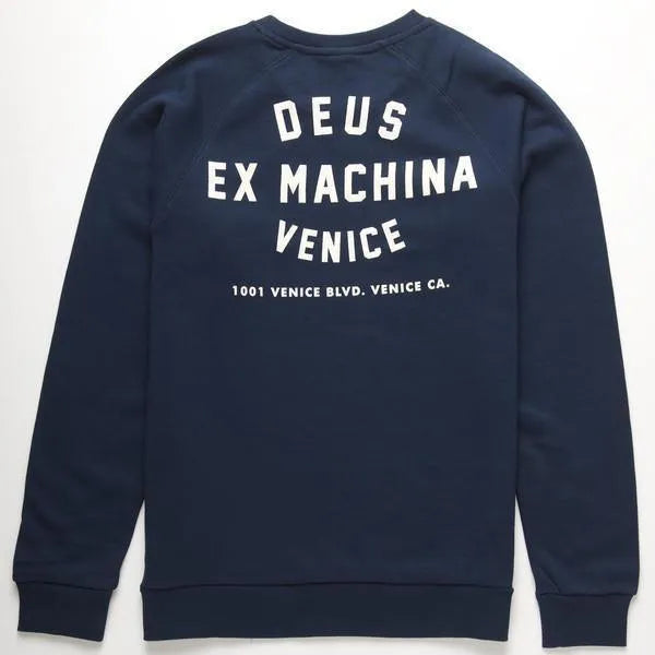 Sudadera Venice Adress - ECRU