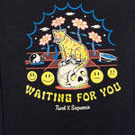 Sudadera Waiting By Sequence - ECRU