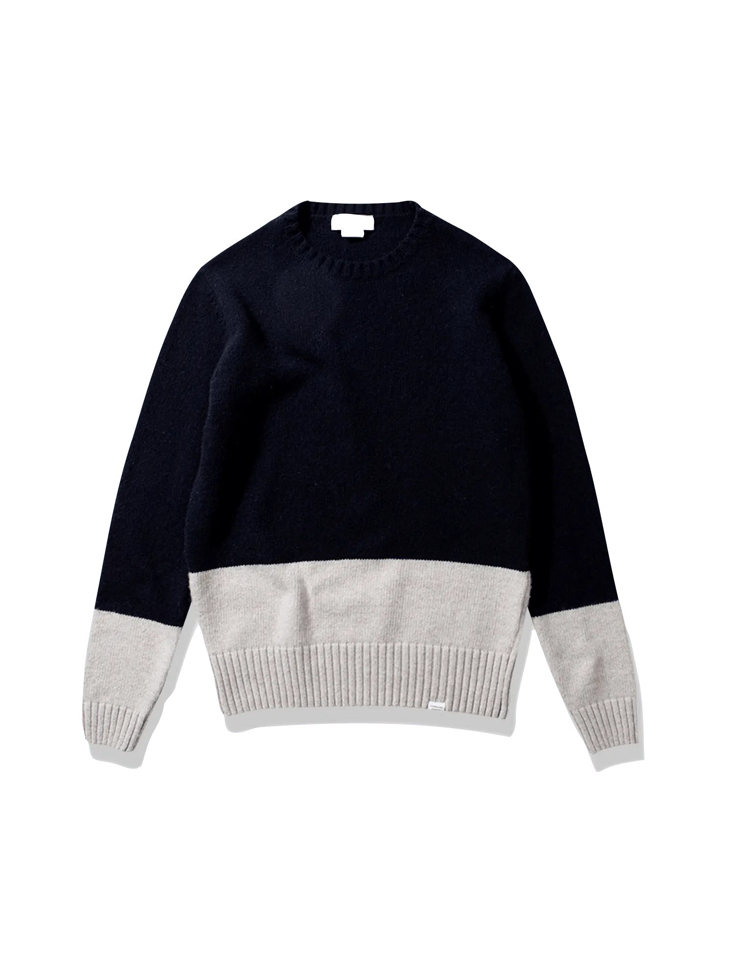 Suéter Colour Block - ECRU