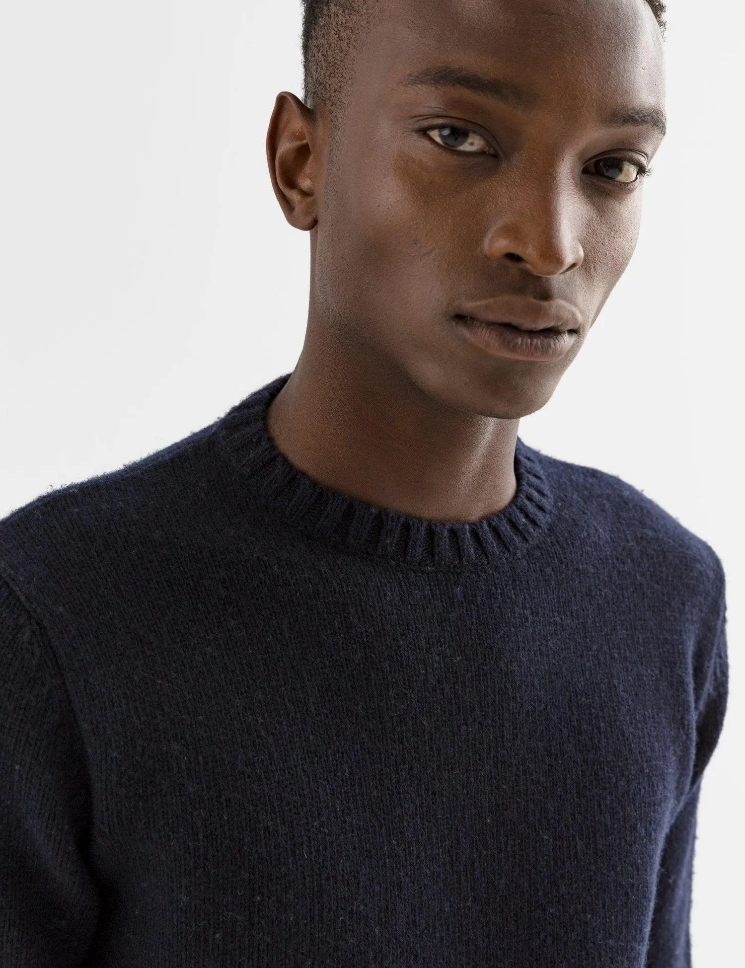 Suéter Colour Block - ECRU