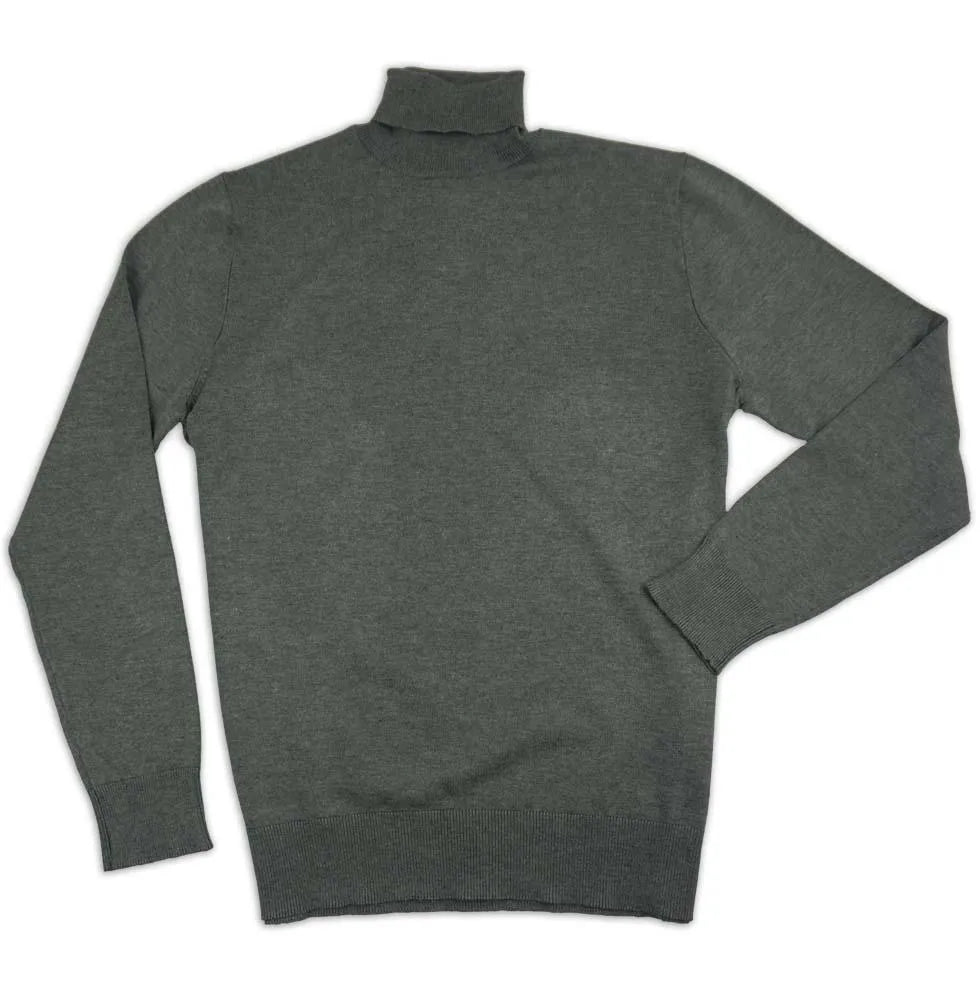 Suéter cuello alto - ECRU